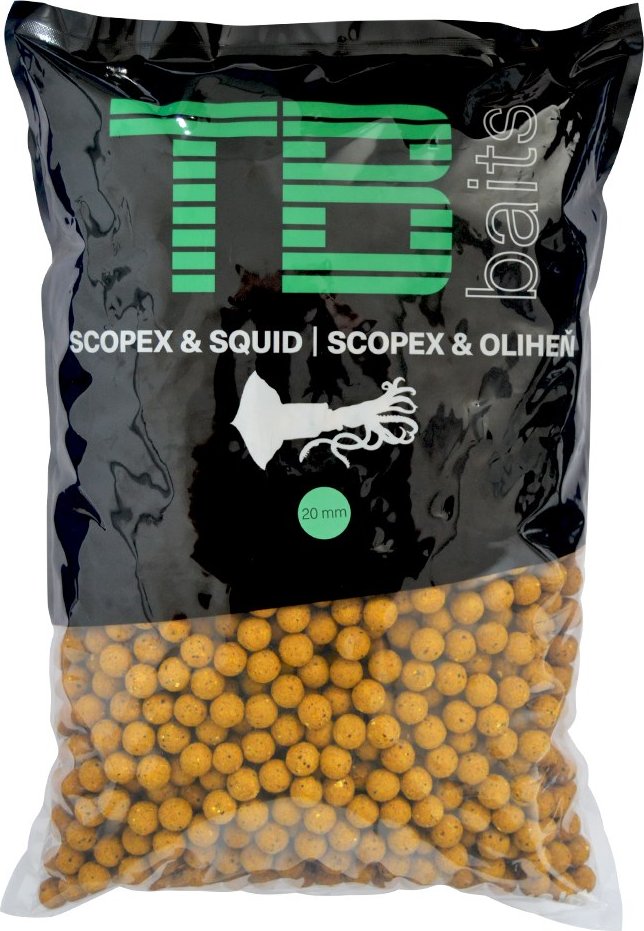TB Baits Boilie Scopex Squid 10kg Průměr: 24 mm