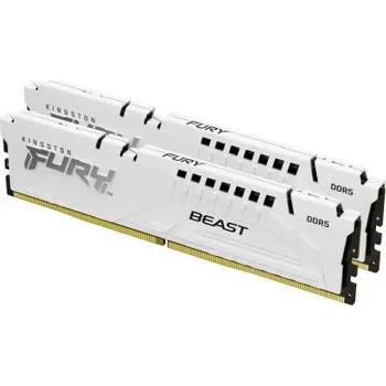 Operační paměť Kingston FURY Beast EXPO/DDR5/32GB/6800MHz/CL34/2x16GB/White