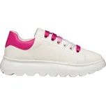 Dívčí tenisky Geox J PUFFYPOP 28 Bílá, Růžová