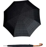 Knirps KNIRPS T.772 LONG automatic Mens Print Check - pánský holový vystřelovací deštník