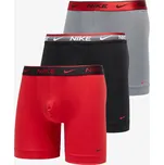 Boxerky Nike Dri-FIT Everyday Cotton Stretch Boxer Brief 3-Pack Black L