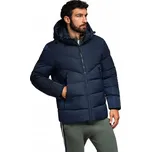 Ombre pánská prošívaná bunda s kapucí OM-JAHP-0304, velikost XL