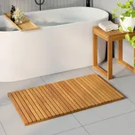 Protiskluzová podložka Jednobarevný Hnědá 100 x 55 cm dřevo