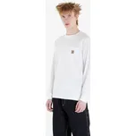 Tričko Carhartt WIP Long Sleeve Pocket T-Shirt UNISEX White XXL