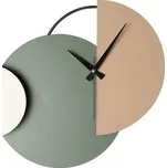 Nástěnné hodiny, kovové, 47 x 31 cm - A ASIR