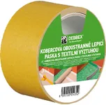 Debbex kobercová oboustranně lepicí páska s textilní výztuhou 50 mm x 25 m