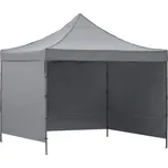 Párty stan 3x3 m SPRINGOS GP0003 šedý