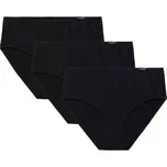 Atlantic Dámské kalhotky 3 pack 579 black XXL