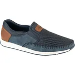 Tmavě modré pánské polobotky Rieker Moccasins 11954-14 Velikost: 41
