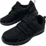 Sport Dámské černé tenisky na suchý zip 07 Barva: Černá, Velikost: 40