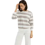 Dámská mikina VOLCANO-B-MAGNE-BEIGE Béžová XS