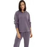 Dámská mikina s kapucí VOLCANO-B-MIDA-HEATHER Fialová XS