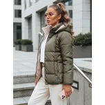 Dámská péřová bunda VICTORIA SNUG TY3695 Barva: Zelená, Velikost: 2XL