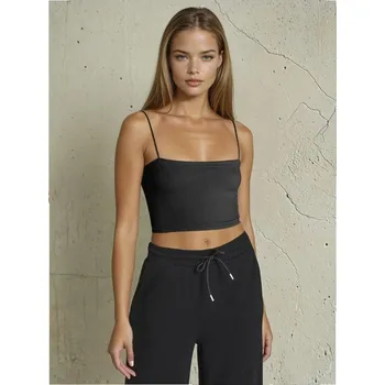 Dámské tričko Sinsay - Top - černá - 302AI-99X - 302AI-99X-S-1