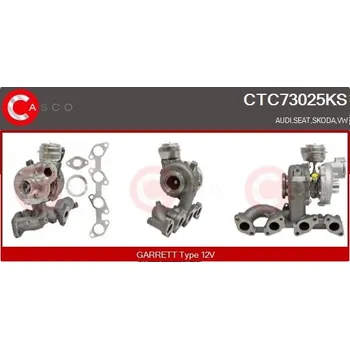 Turbodmychadlo Dmychadlo, plnění CASCO CTC73025KS