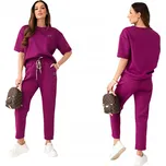 Kesi dámské šaty přes hlavu fialové velikost univerzální