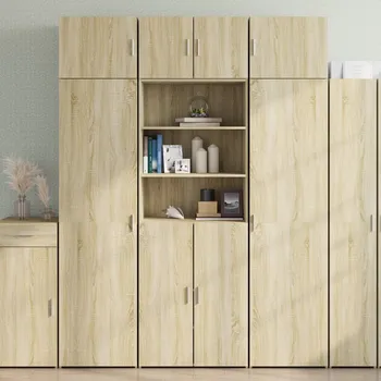 Organizace kuchyně Skříň highboard dub sonoma 70 x 42,5 x 185 cm kompozitní dřevo