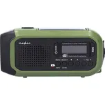 Nedis RDDBCR2000GN RDDBCR2000GN Nouzové rádio, DAB+, FM, FM, nouzové rádio, DAB+, FM, zelená, černá