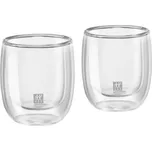 Zwilling Sorrento dvoustěnná sklenice na espresso, 80 ml, 2 ks