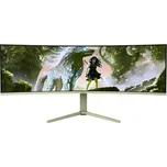 AROZZI NOVA herní monitor 49" 49TUW165 Forest Green/ LED/ 5120x1440/ 165Hz/ VA/ 3000:1/ 1ms/ 2xHDMI/ DP/ USB-C/ m.zelen