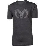 PROGRESS Progress HRUTUR "RAM" pánské merino triko, šedý melír velikost L