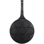 KITCHISIMO Pánev na 7 lívanců 26 cm smajlík, nepřilnavá