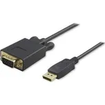 PremiumCord DisplayPort na VGA kabel 2m M/M