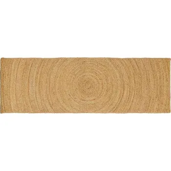 Koberec Kusové koberce Obdélníkový Hnědá 80 x 200 cm juta