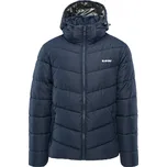 Pánská Zimní prošívaná bunda HI-TEC VARMI M000264390 – Tmavě modrá XXL