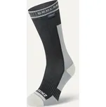 SEALSKINZ nepromokavé ponožky Holverstone Mid length - černé Velikost: M