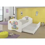 ADRK Furniture Dvojitá postel s matracemi CASIMO II ELEPHANT 160x80 Dvojitá postel s matracemi CASIMO II