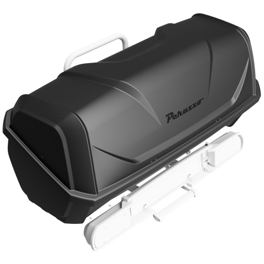 Box na tažné Peruzzo + nosič kol Peruzzo Pure Instinct 4 (nosič pro 4 kola + box)