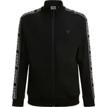 Pánská Mikina GUESS FULL ZIP NEW ARLO SWEATSHIRT Z2YQ12K6ZS1-JBLK – Černá M