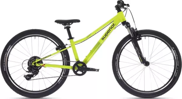 Dětské kolo Superior Racer 24 / Matte Radioactive Yellow , velikost S