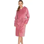 TIMO Župan se zipem a kapucí růžový