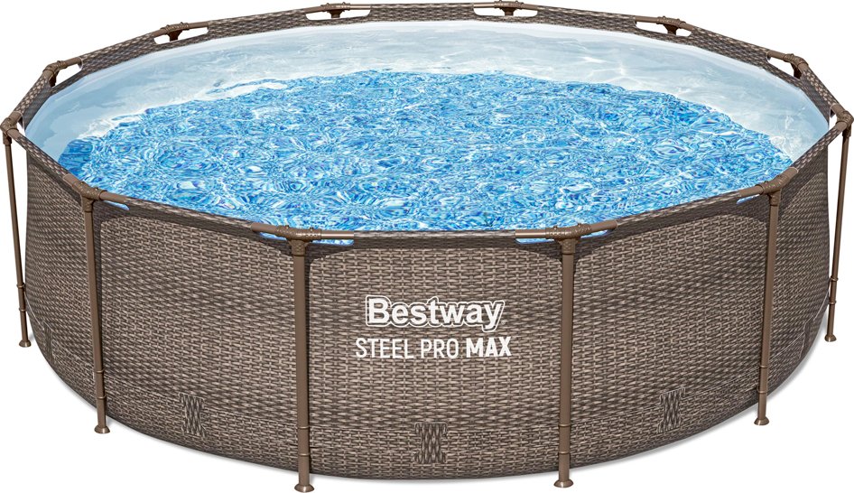 Bestway Bazén Steel Pro Max Rattan 3,66 x 1 m - 16609