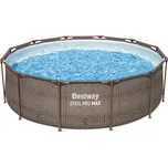 Bestway Bazén Steel Pro Max Rattan 3,66 x 1 m - 16609