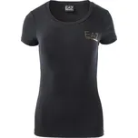 Dámské Tričko s krátkým rukávem EA7 8NTT65 T-SHIRT 8NTT65TJDQZ1200 – Černá M