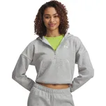 Dámská Mikina UNDER ARMOUR RIVAL FLC PIPED HZ HOODIE 6003707-011 – Šedá XS