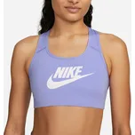 DÁMSKÁ Podprsenka NIKE W NK DF SWSH CB FUTURA GX BRA DM0579-569 – Fialová S