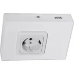 Eglo 94665 - Podlinková zásuvka SCHUKO vč. USB TAXANO