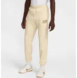 Pánské Kalhoty NIKE M NK CLUB BB CUFF PANT JDI AOP HJ2214-234 – Béžová S