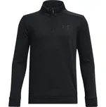 Dětská Fleecová mikina UNDER ARMOUR UA ARMOUR FLEECE 1/4 ZIP 1373559-001 – Černá 122-127