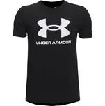 Dětské Tričko UNDER ARMOUR UA SPORTSTYLE LOGO SS 1363282-001 – Černá 150-160
