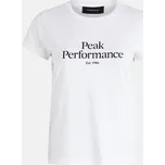Dámské Tričko s krátkým rukávem PEAK PERFORMANCE ORIGINAL TEE G77700320_099 – Bílá XS
