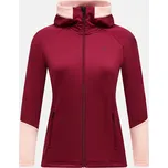 Dámská Mikina PEAK PERFORMANCE W RIDER ESSENTIALS ZIP HOOD G80574040_R32 – Vínová XS