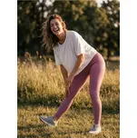 Sinsay - Žebrované legíny - fialová - 705HA-34J - 705HA-34J-XXL-1