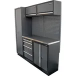 Matabro AKČNÍ SET Sestava 5 ks dílenského nábytku SET-CA01022 s nerezovou pracovní deskou MB-TGW53S