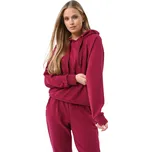 Dámská mikina s kapucí VOLCANO-B-AIKA-PINK Růžová XS