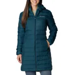 Dámská Zimní prošívaná bunda COLUMBIA LAKE 22 DOWN LONG HOODED JACKET 1859672414 – Modrá S